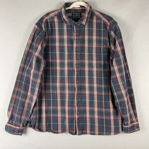 Howick Mill Valley Lumber Check Shirt Mens XXL Plaid Button Up Heavy Workwear